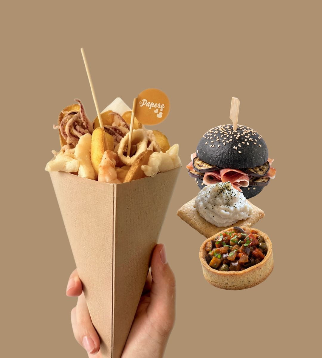 Pacchetto eventi cono frittura + cicchetti